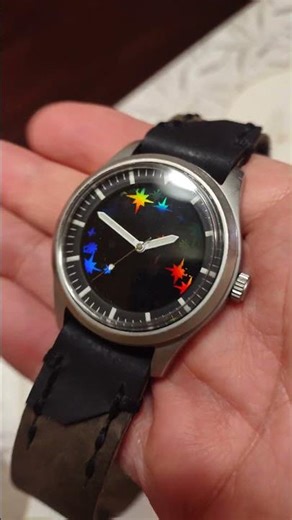3D printed holographic dial #wristwatch #watchdial #watch #wristcheck