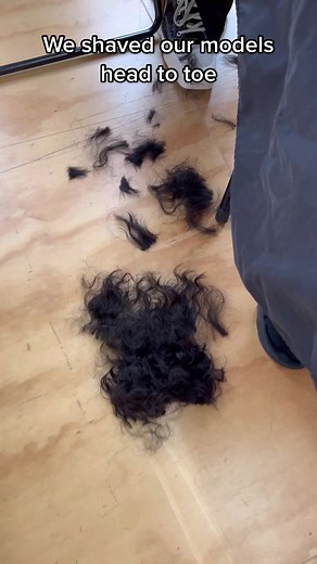 SS23 Presentation Celebrating Shaved Heads & Beauty | Behind the Scenes