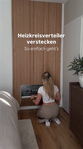 RABEA | Hausbau, Routinen & DIY on Instagram: "Hat mich das Projekt ein paar Nerven gekostet? Absolut. Musste ich paar mal deswegen noch in Baumarkt? Vielleicht. Liebe ich das Endergebnis? 🤩🤞🏼 absolut! Diese Klappe war mir schon ewig ein Dorn im Auge und jetzt ist die einfach verschwunden. Sollte verboten werden sowas beim Hausbau Leuten anzudrehen. Wenn ihr also grade ein Haus plant achtet auf die perfekte Positionierung. 🙌🏼 Was sagt ihr? 🤩✨ #heizkreisverteiler#heizkreisverteilerverstecke