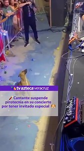 1.9M views · 32K reactions |  Mientras cantaba, Taty Girl notó la presencia de un lomito al que bautizó como Caramelo y dijo “No lanzaremos más fuegos artificiales, 裡 a Caramelo no le gustan.  #perros #lovedogs #cute #viral #foryou #TatyGirl #Brasil | TV Azteca Veracruz | Facebook