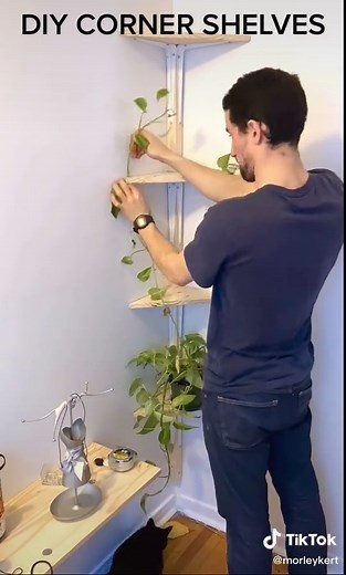 DIY Corner Shelves Ideas for Cozy Spaces