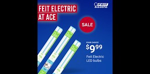 2.3K views · 32 reactions |  Brighten up your space when you save big on Feit Electric LED bulbs and lights.  Now through 10/31. Visit https://bit.ly/3DQXxma to buy now! #AceHardware #TheHelpfulPlace | Ace Hardware | Facebook