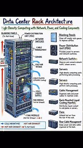 51K views · 1.1K reactions | Datacenter Rack Architecture Follow & subscribe @networks.baseline ❤️❤️ #networking #networkmarketing #network #education #fblifestyle | Networks Baseline | Facebook