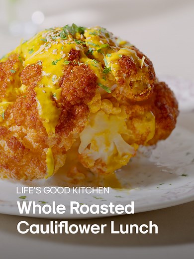 Delicious Whole Roasted Cauliflower Recipe