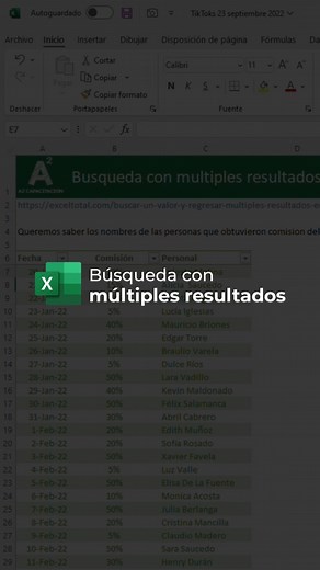 A2 Capacitación on Instagram: "¿Conocían esta fórmula? 👀 #excel"