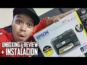 MULTIFUNCTIONAL EPSON L6171 (UNBOXING + REVISION + INSTALLATION)