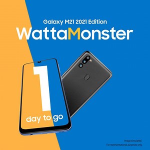 The sale you have been waiting for is almost here!!! Looking for the perfect device with an FHD sAMOLED Display, a Monster 6000mAh Battery and a True 48MP Camera? Make way for the #GalaxyM21 2021 Edition. Grab your device at the sale starting tomorrow, 12 AM. Price starting at ₹ 11499*, inclusive of ₹ 1000 cashback on select bank cards. Get notified on Amazon: http://spr.ly/6184yZmMo or the Samsung online store: http://spr.ly/6180ybh60. *T&C apply. #Samsung | Samsung
