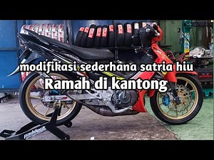 modifikasi satria hiu