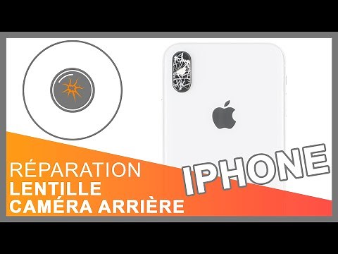 Réparation Lentille caméra arrière iPhone