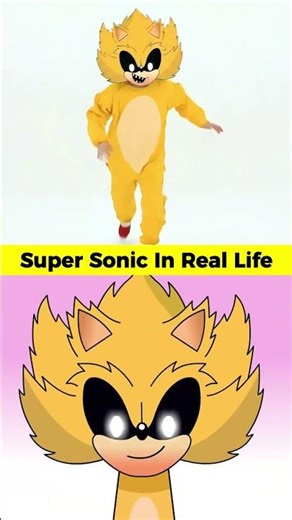 Sprunki OC Super Sonic Phase 4 In Real Life - Sprunki Incredibox