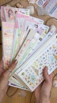 #stickers i bought in korea pt. 2 ∼ big shops edition 🌸