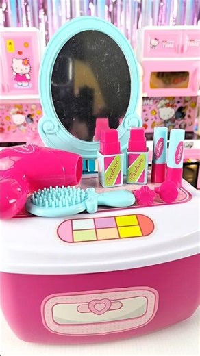 Satisfying with Unboxing & Review Miniature Dressing Table Set | ASMR Video no music #asmrtoys