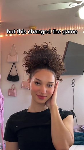 How to Create a Stylish Messy Bun for Natural Curly Hair