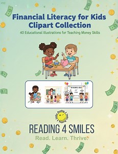 Financial Literacy Clipart | Kids Learning Money Skills (65 Pngs) - Etsy