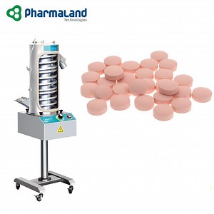 [Hot Item] Pharmaland Pharmaceutical Production Line Tablet Press Machine Auxiliary Equipment Dust Collector Upward Rotary Tablet De-Duster Machine