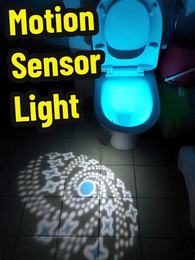 Toilet Night Light with Motion Sensor Technology