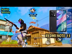 Redmi Note 13 Free fire Sensitivity + Dpi Settings (2025) 🔥