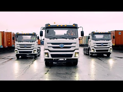 BYD Electric Semi Trucks