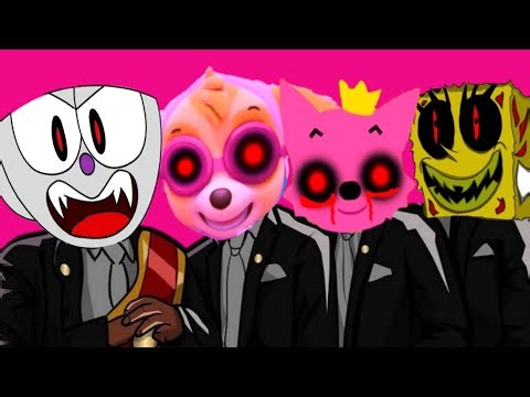 Pinkfong.exe & SpongeBob.exe & Cup Head.exe & Paw Patrol - Coffin Dance Song Meme Cover (Astronomia)