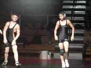 Tyler m. wrestling match