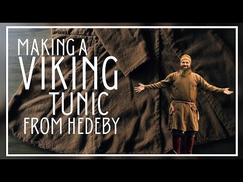 Reconstructing a VIKING Tunic from Hedeby | Pattern and Sewing
