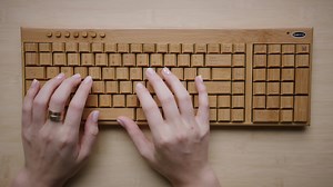 We actually spent almost $1,400 USD on this fancy Japanese wooden keyboard from Hacoa. But how much nicer is it than a cheap one from Amazon? | Linus Tech Tips
