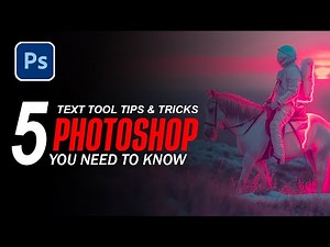 5 Easy Text Tool Tricks in Photoshop You Need to Know | Part 16