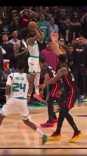 Hornets Coby White INSANE 3-Pointer to Force OT Vs Heat!!🤯😳🏀 #nba #sports #basketball #shorts #hoops