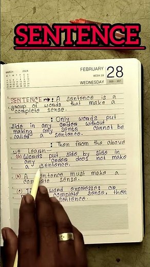 👉What Is a Sentence? | Simple Definition with Clear Examples | English Learning for Beginners (USA)