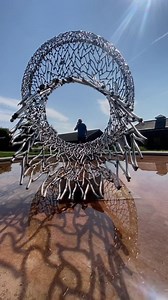 2.5K views · 87 reactions | A closer look at Rob Mulholland’s new sculpture at Fettercairn Distillery. Ron’s most famous sculpture was the Mirror Man up at Loch Earn, which we are hoping will appear again soon. https://whiskymag.com/story/new-land-sculpture-at-fettercairn-celebrates-forest-replanting | Strange Places in Scotland | Facebook
