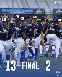 Complete. Game. Performance. Brennyn Cutts goes the distance and the Sycamores score 13 to take down Illinois. Next Up: Kentucky at 6 p.m. ET #MarchOn x #RoadToOmaha | Indiana State Baseball