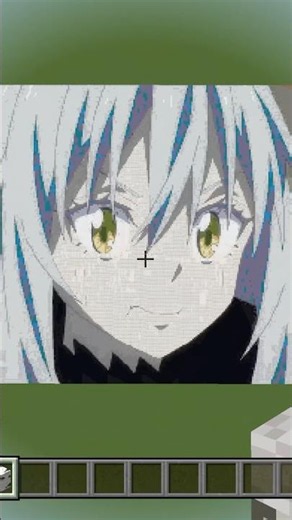 Rimuru by someone who did XX #Minecraft #Minecraft #PixelArt #Rimuru #shorts