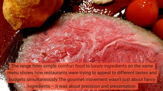 Vintage menus reveal what eating out looked like in the 1950s