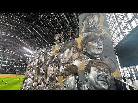 【新登場】エスコンフィールド北海道に新たな壁画が完成！ダルビッシュ、大谷翔平に次ぐレジェンドたちが大集合‼︎