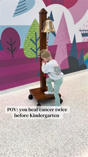 Today she rang the bell. For the second time. For the final time. We are not doing this again. Cancer is not coming back, and we will speak that truth every single day. This journey tested us in ways we never expected. It asked more of her strength, and more of our hearts than words can ever fully capture. But she showed up every single day and fought with everything she had. I am so incredibly proud of her, of her resilience, her bravery, her refusal to quit. But I am also proud of all of us, w