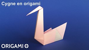 Cygne en origami