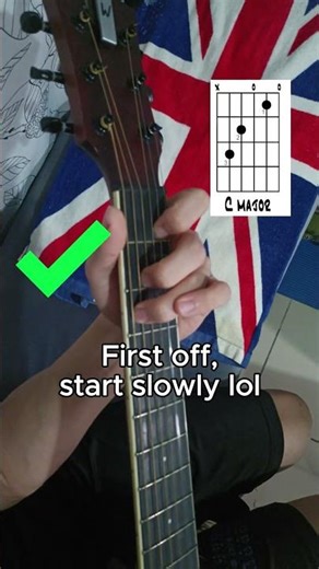 How to smoothly change Guitar chords #guitarlesson #guitarist