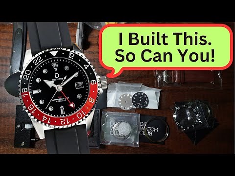 Build your own watch with DIY Watch Club. Good idea?