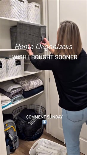 Sara | Mom Life | Organizing | ADDulting on Instagram: "✨ Comment SUNDAY and follow @lifestyle.leaks for links to the Home Organizers I wish I bought sooner. Getting it together one drawer at a time over here. 😊 ➕Hit that follow button for cleaning motivation and organizing inspiration. If your goals for 2026 include decluttering and simplifying your home and lifestyle…ME too! You are in the right place and I’m so happy you’re here! . . . . . Disclaimer: Commissions earned as an Amazon Partner.