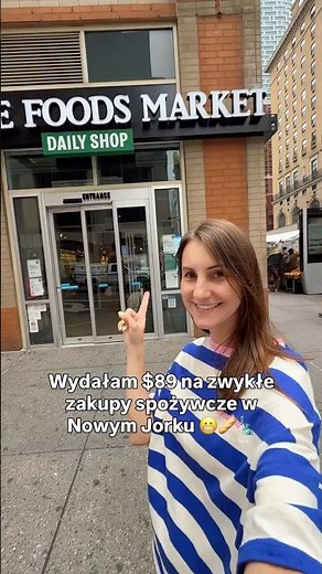 Zakupy spożywcze w Nowym Jorku #nowyjork #manhattanlife #ameryka