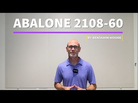 Abalone 2108-60 by Benjamin Moore | Do You See The Purple In It?