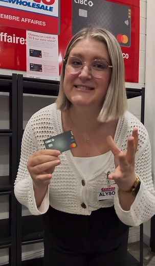 1.7K views · 11 reactions | Aujourd’hui on vous offre un beau 30$ gratuit sur votre premier relevé avec CIBC Costco Mastercard朗 ❗️*** offre valide jusqu’au 23 décembre 2025***❗️ En prime: on vous explique en détail ce qu’est la carte CIBC de Costco  Bon visionnement! Merci les filles pour les explications! ✨ | Costco Chicoutimi | Facebook