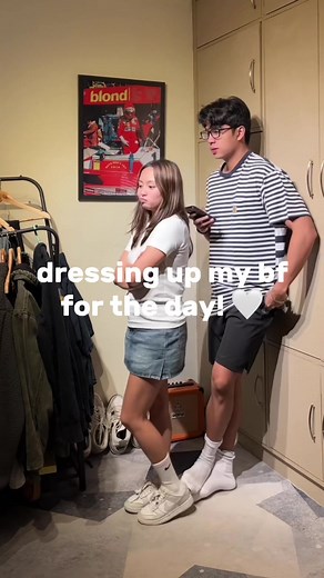 Styling My Boyfriend with Casual Date Outfit Ideas | Couple Fashion Challenge