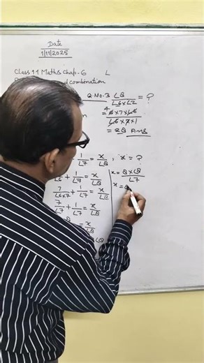 Class 11th Maths Chapter 6 Permutations and combination Ex 6.2#shorts#@RNeducationbyRNsir
