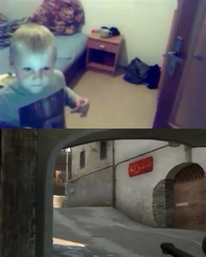 5.7K views · 58 reactions | this streamer’s little brother clutched up a round of CS:GO while he was afk | CS2 news, updates and guides | Facebook