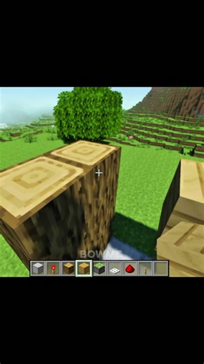 Minecraft Small Garrage Door! : ) #minecraft #shorts #bowmc#7x7