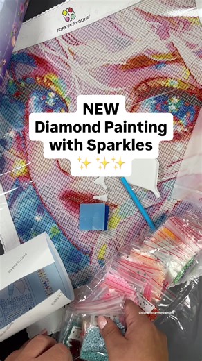 Starlit Gaze: Sparkly Diamond Painting Kit Review