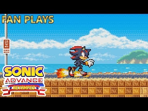 Fan Plays: Sonic Advance Revamped Demo (SAGE 2018) - Shadow Gameplay