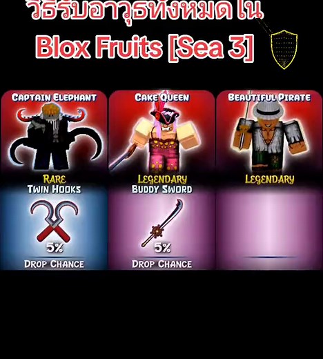 How to Get All Swords in Blox Fruits [Sea 3]