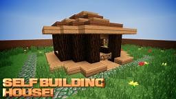The self building house. Minecraft Map
